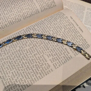 Elegant Two-Tone Bracelet